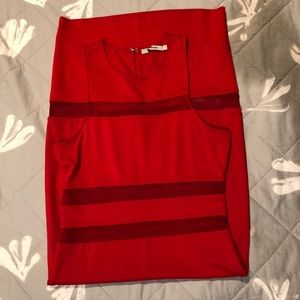 Alexander Wang Red Dress